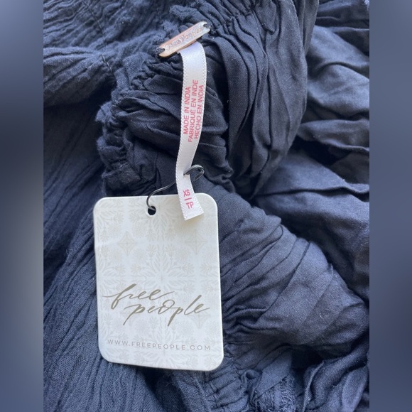 Free People Forever Favorite Mini Dress Size XS Black - Picture 11 of 11